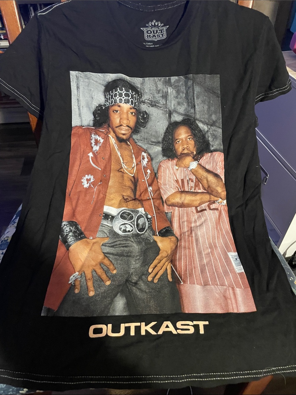 OutKast Black Short Sleeve Graphic Tee - Women’s Crewneck